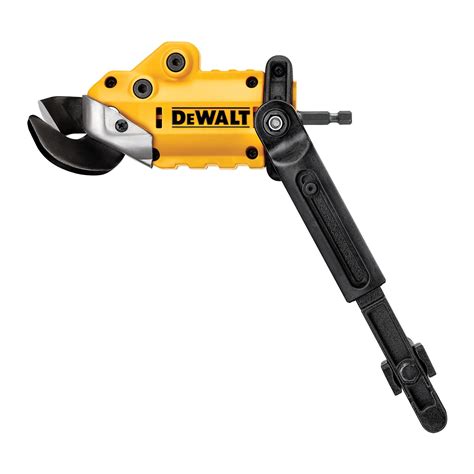 dewalt sheet metal shear attachment|DeWalt metal cutter drill attachment.